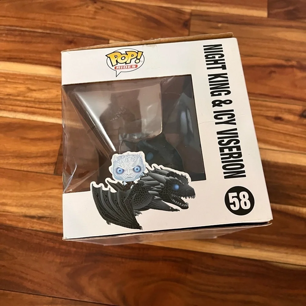 NWT NIB Funko Pop! Night King & Icy Viserion 51 Game Of Thrones Vinyl Figure